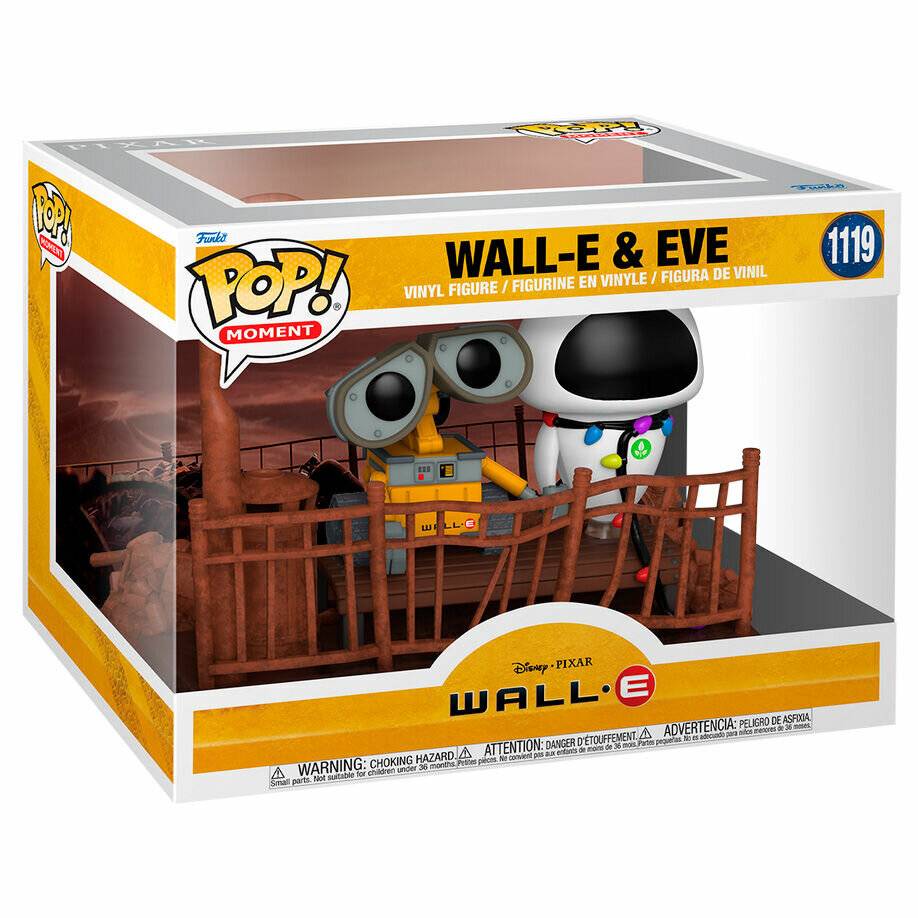Funko POP Moment: Wall-E S2 - Wall-E & Eve