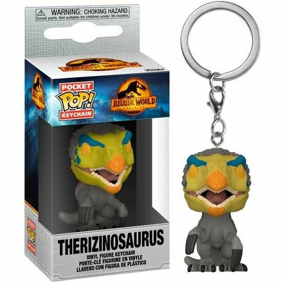 Funko POP Schlüsselanhänger: JW3 - Therizinosaurus