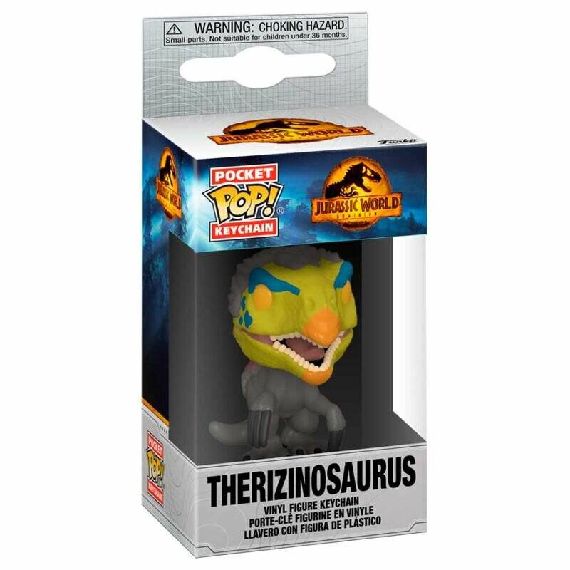 Funko POP Schlüsselanhänger: JW3 - Therizinosaurus