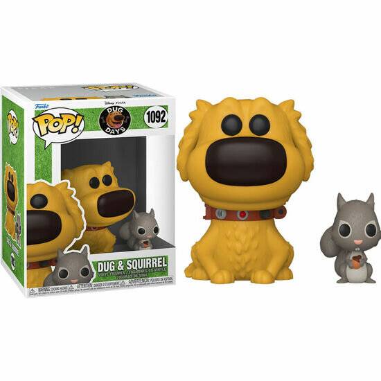 Funko POP&Buddy: Dug Days- Dug mit Eichhörnchen