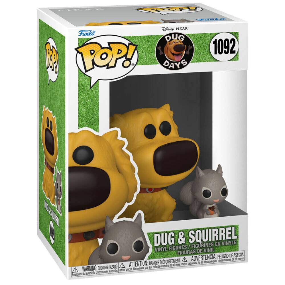 Funko POP&Buddy: Dug Days- Dug mit Eichhörnchen