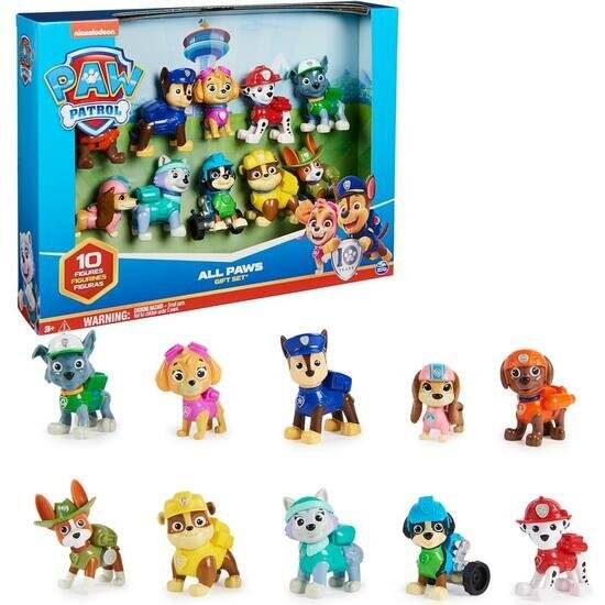 HUNDESTAFFEL FIGUREN PACK 10ÑANI