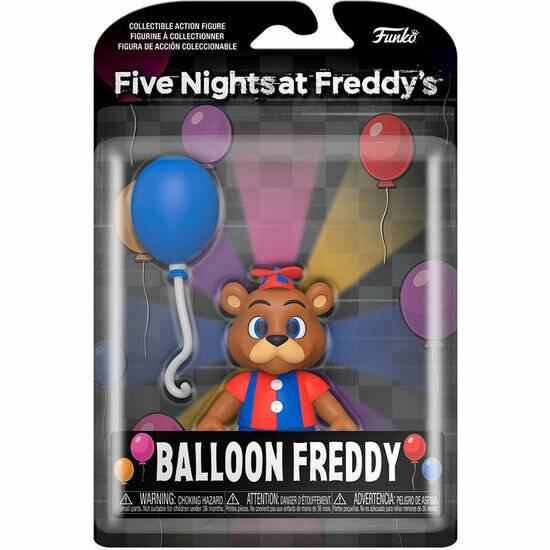 ACTION FIGUR FIVE NIGHTS AT FREDDYS BALLON FREDDY 12,5CM