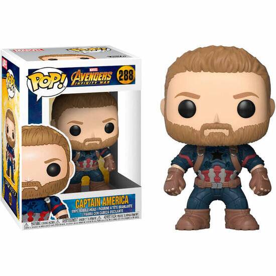 POP FIGUR MARVEL AVENGERS INFINITY WAR CAPTAIN AMERICA