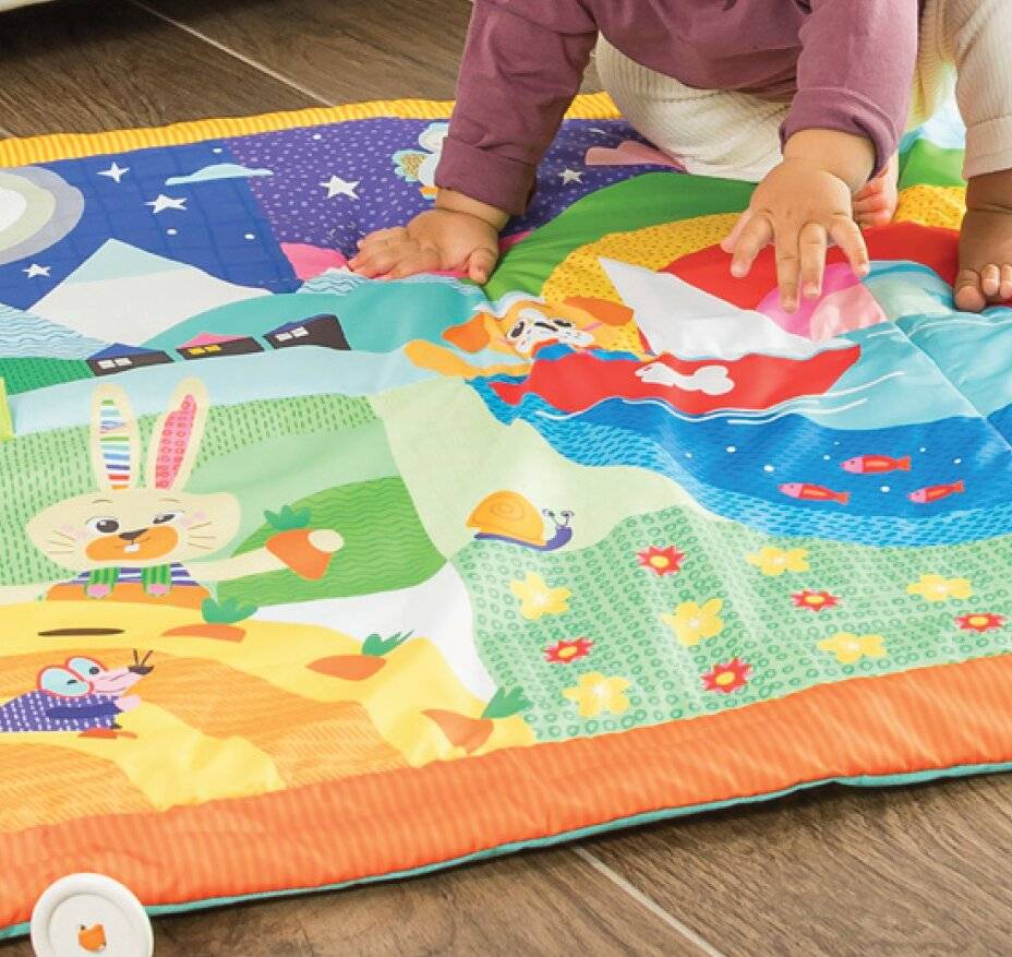 CLEMENTONI BABY For You Weiche Spielmatte 135x90cm
