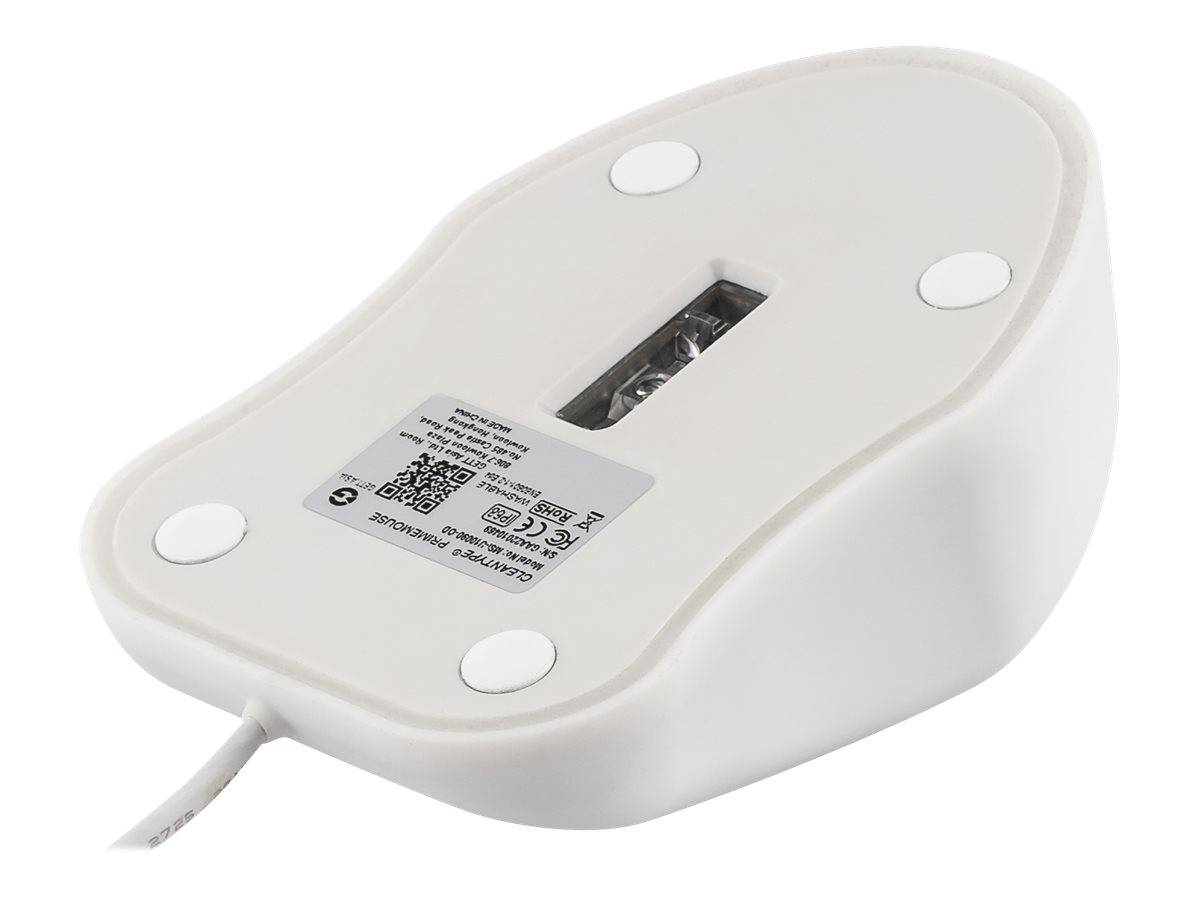 GETT TKH-MOUSE-GCQ-PR-IP68-WHITE-USB - Maus - ergonomisch