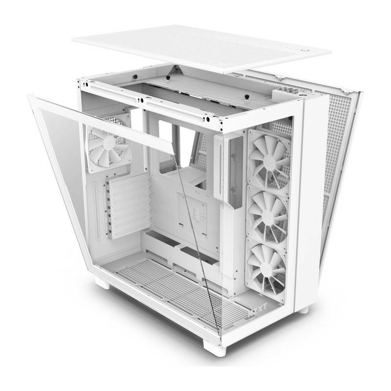 H9 All White Midi Tower