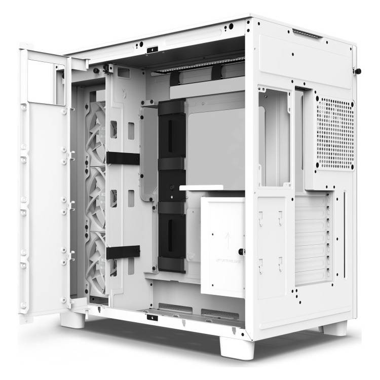 H9 All White Midi Tower