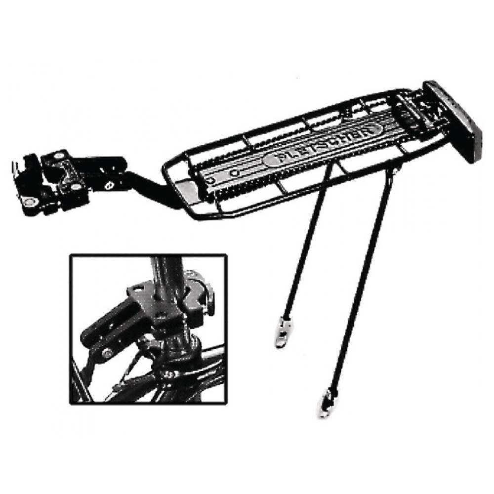 Pletscher GS1S-6PO-000330 Gepäckträger Quick Rack Suspension, 26", schwarz