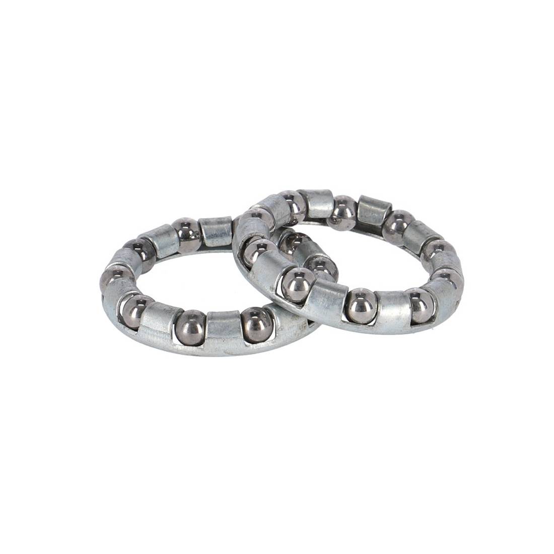 Kugelring S 15 mit Kugeln (3/16 Zoll) Ø 30,5 mm (aussen) für Lagerschalen 35 mm, silber (2er Pack)