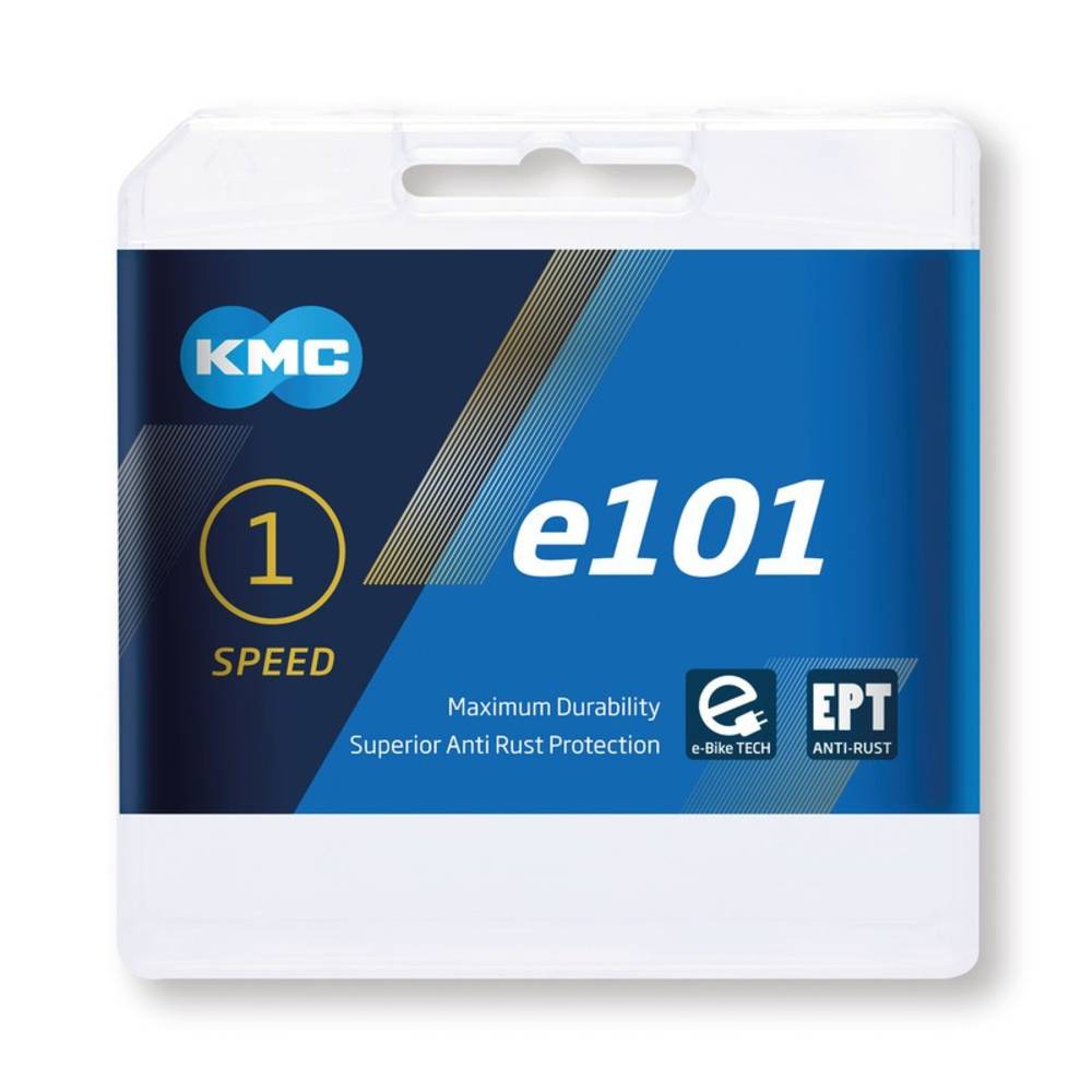 KMC Kette e101 EPT Nabenschaltung 1/2 x 1/8", breit, 112 Glieder, silber
