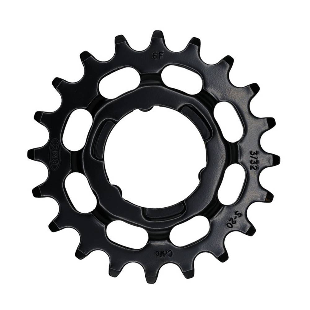 KMC Antriebsritzel E-Bike für Shimano 1/2" x 3/32", 20 Zähne,, schwarz