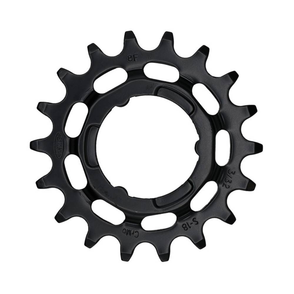 KMC Antriebsritzel E-Bike für Shimano 1/2" x 3/32", 18 Zähne,, schwarz