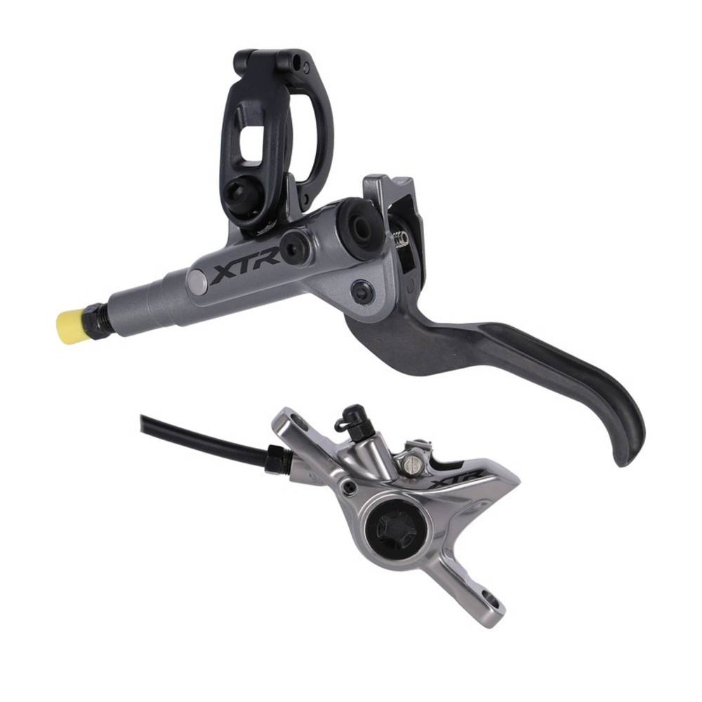 SHIMANO Scheibenbremse XTR M9100 hydr. VR, sw/anthr, links, 1000mm, mit BLM9100