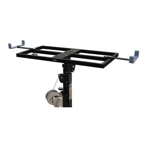GUIL BC-11/H - Rechteckige Ladewanne mit Ø 35,0 mm Spigot (Maße 800x400 mm | 2 abnehmbare Arme | passend für