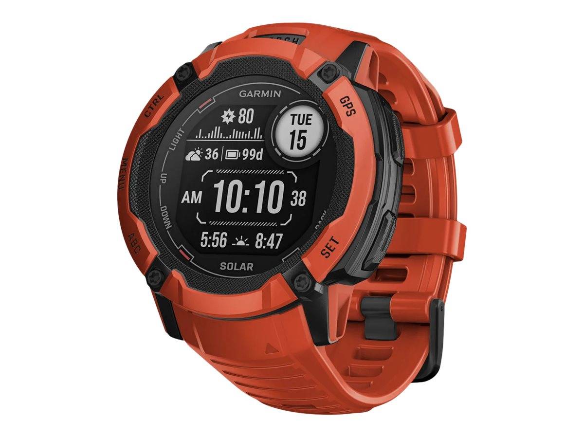 Garmin Instinct 2X Solar - 50 mm - faserverstärktes Polymer