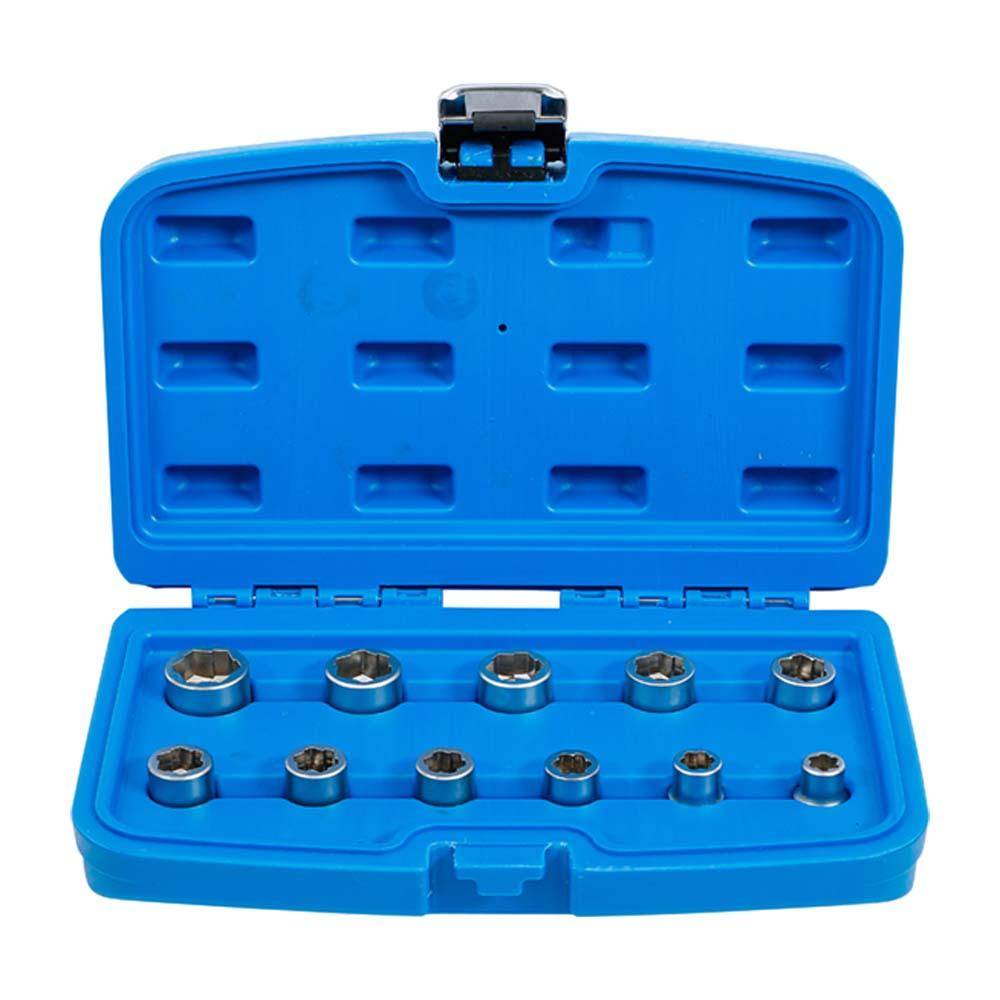 Ausdrehsatz - für Schrauben und Muttern - Antrieb Innenvierkant 10 mm (3/8 '')