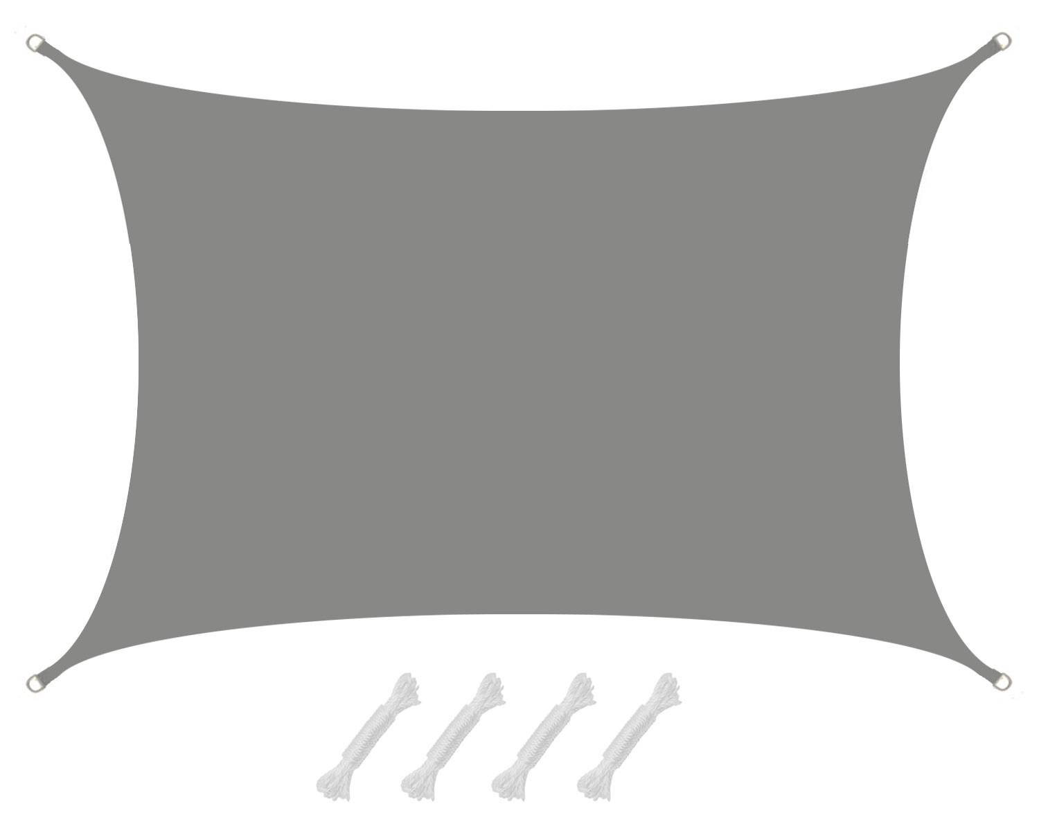 UV Sonnensegel Wasserdicht 5x3 - Rechteckig - Sonnenschutz Segel Garten Terrasse