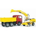 BRUDER MAN TGA Construction truck with Liebherr Excavator