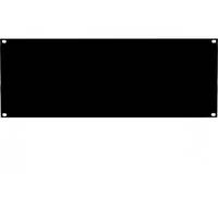 Dexlan 755259, Blindplatte, Schwarz, 4U, 48,3 cm (19""), 1 Stück(e)