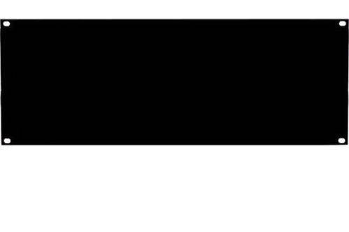 Dexlan 19" Blindplatte, 4 HE, schwarz