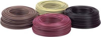 Lapp Litze, 1.50 mm², schwarz Kupferlitze blank, feindrähtig PVC (4520011/100)