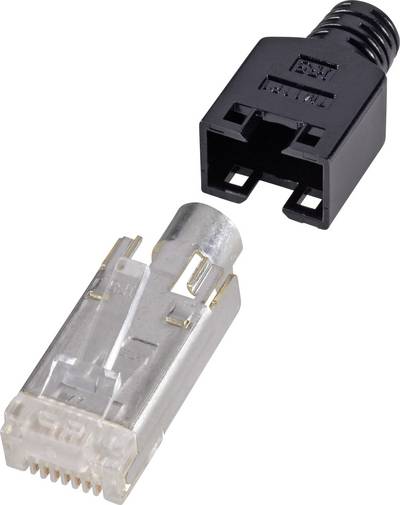 Renkforce H9540.4-10 Drahtverbinder RJ45 Schwarz