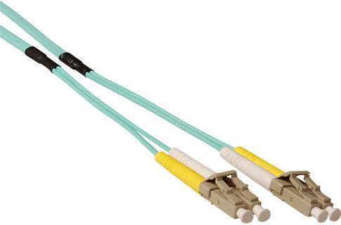 ACT 10 meter Multimode 50/125 OM3 duplex ruggedized fiber cable with LC connectors