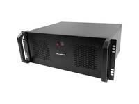Lanberg SC01-3504-10B, Rack (4U), Schwarz, 2 Lüfter, RoHS CE, HDD & SSD, 2.5/3.5"