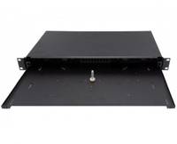 Dexlan 395415, Rackeinbau, 1U, Faser, Schwarz