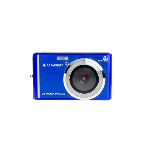 AgfaPhoto Realishot DC5200 - 21 MP Digitalkamera Blau mit CMOS-Sensor & 8-fachem Digitalzoom - HD 720p Videoaufnahme AgfaPhoto Realishot DC5200 - 21 MP Digitalkamera Blau mit CMOS-Sensor & 8-fachem Digitalzoom - HD 720p Videoaufnahme