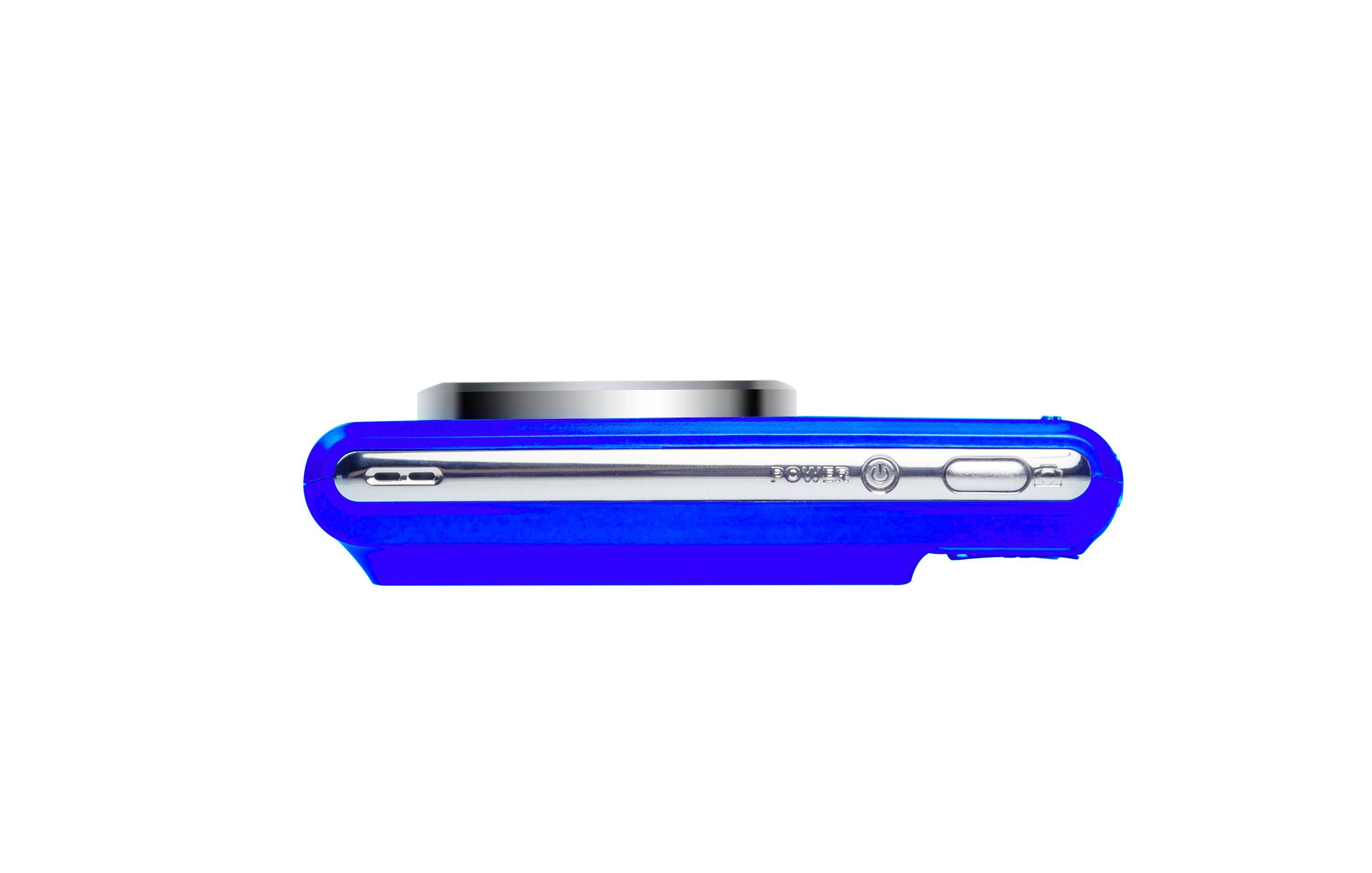 AgfaPhoto Realishot DC5200 - 21 MP Digitalkamera Blau mit CMOS-Sensor & 8-fachem Digitalzoom - HD 720p Videoaufnahme