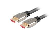 Lanberg CA-HDMI-30CU-0018-BK, 1,8 m, HDMI Typ A (Standard), HDMI Typ A (Standard), Schwarz