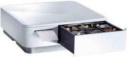 Star mPOP, USB-C, weiß Kassenlade-Bondrucker-Kombination, Frontöffnung, Maße (BxHxT): 308x100x300mm, Einsatz: 4