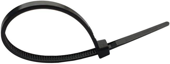 Kabelbinder 500 Stück schwarz UV beständig Universalbinder 3,6 x 140 mm