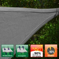UV Sonnensegel Wasserdurchlässig 1x2 - Viereckig - Sonnenschutz Garten Terrasse UV Sonnensegel Wasserdurchlässig 1x2 - Viereckig - Sonnenschutz Garten Terrasse
