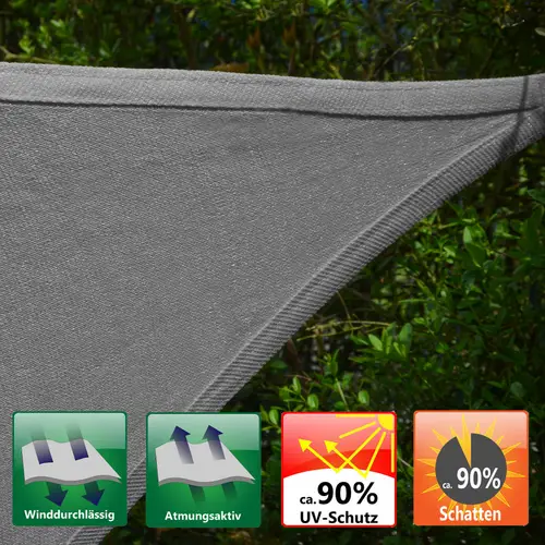 UV Sonnensegel Wasserdurchlässig 1x2 - Viereckig - Sonnenschutz Garten Terrasse UV Sonnensegel Wasserdurchlässig 1x2 - Viereckig - Sonnenschutz Garten Terrasse