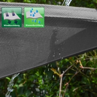 UV Sonnensegel Wasserdurchlässig 1,5x2 - Viereckig Sonnenschutz Garten Terrasse UV Sonnensegel Wasserdurchlässig 1,5x2 - Viereckig Sonnenschutz Garten Terrasse