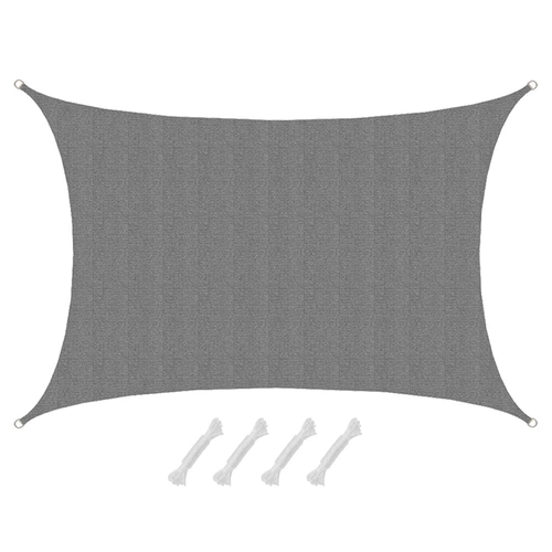 UV Sonnensegel Wasserdurchlässig 5x3 - Rechteckig - Sonnenschutz Garten Terrasse UV Sonnensegel Wasserdurchlässig 5x3 - Rechteckig - Sonnenschutz Garten Terrasse