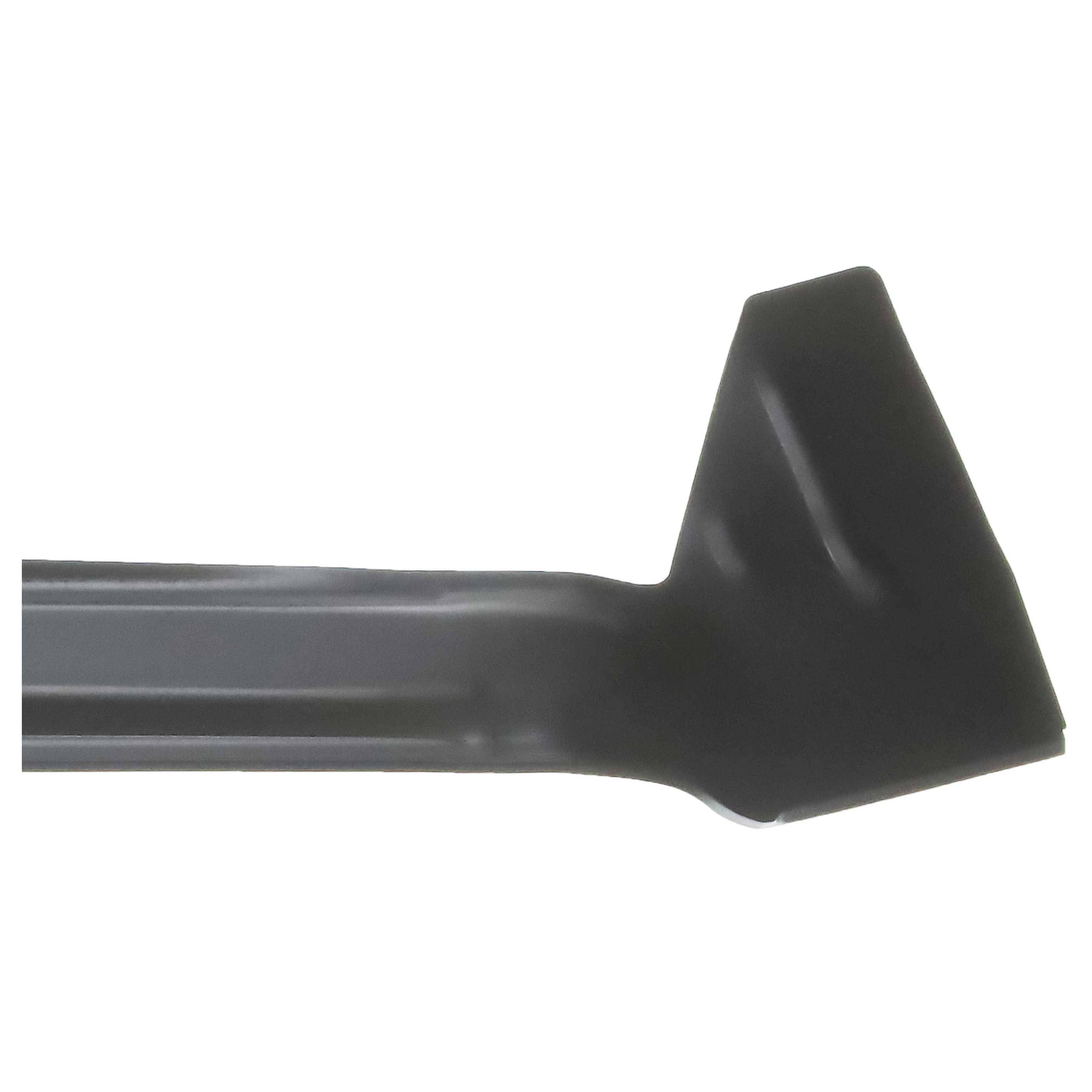 vhbw Ersatz-Messer Ersatz für Etesia MZ80EX, 70503, MZ80E für Rasenmäher - Ersatzklinge Schwarz, 40MnB-Stahl