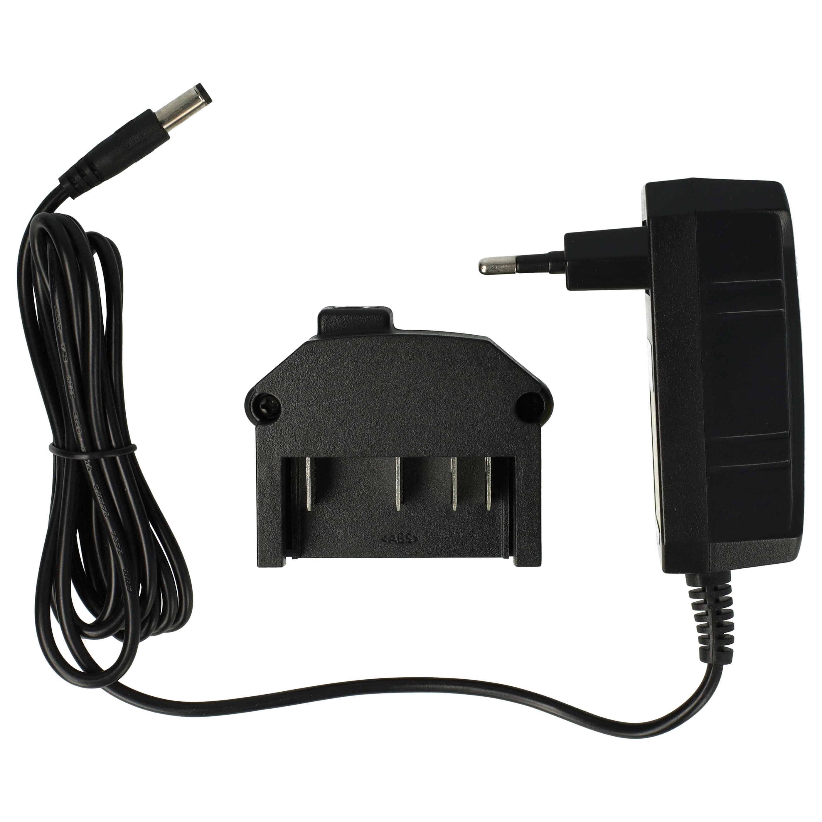 vhbw Ladegerät kompatibel mit Bosch 3 601 JA8 480, BAT607, BAT607G, BAT614, BAT614G Werkzeug Akkus