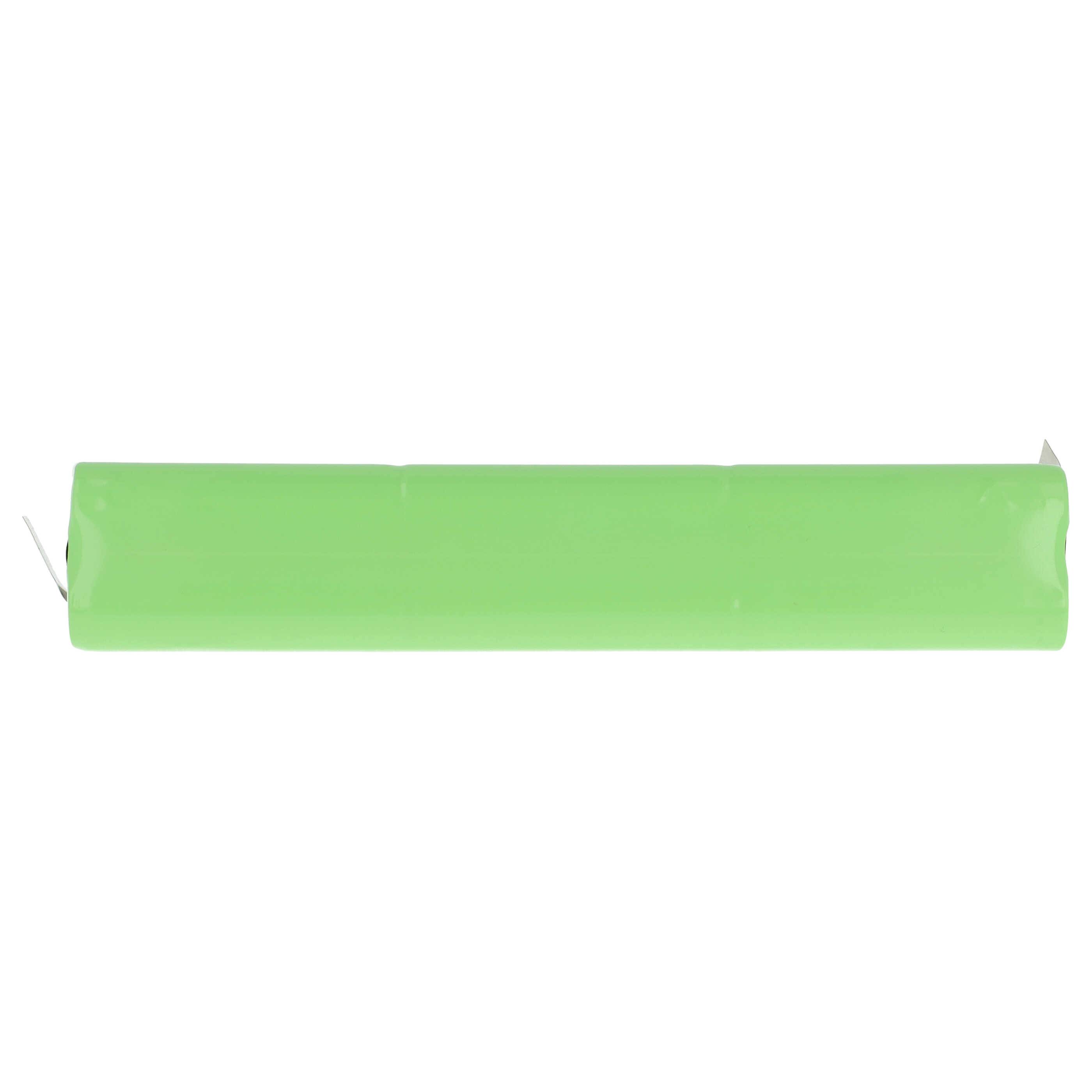 EXTENSILO Akku Ersatz für Velux 946987, 946930, 946933 für Dachfensterrollladen (2500 mAh, 10,8 V, NiMH)