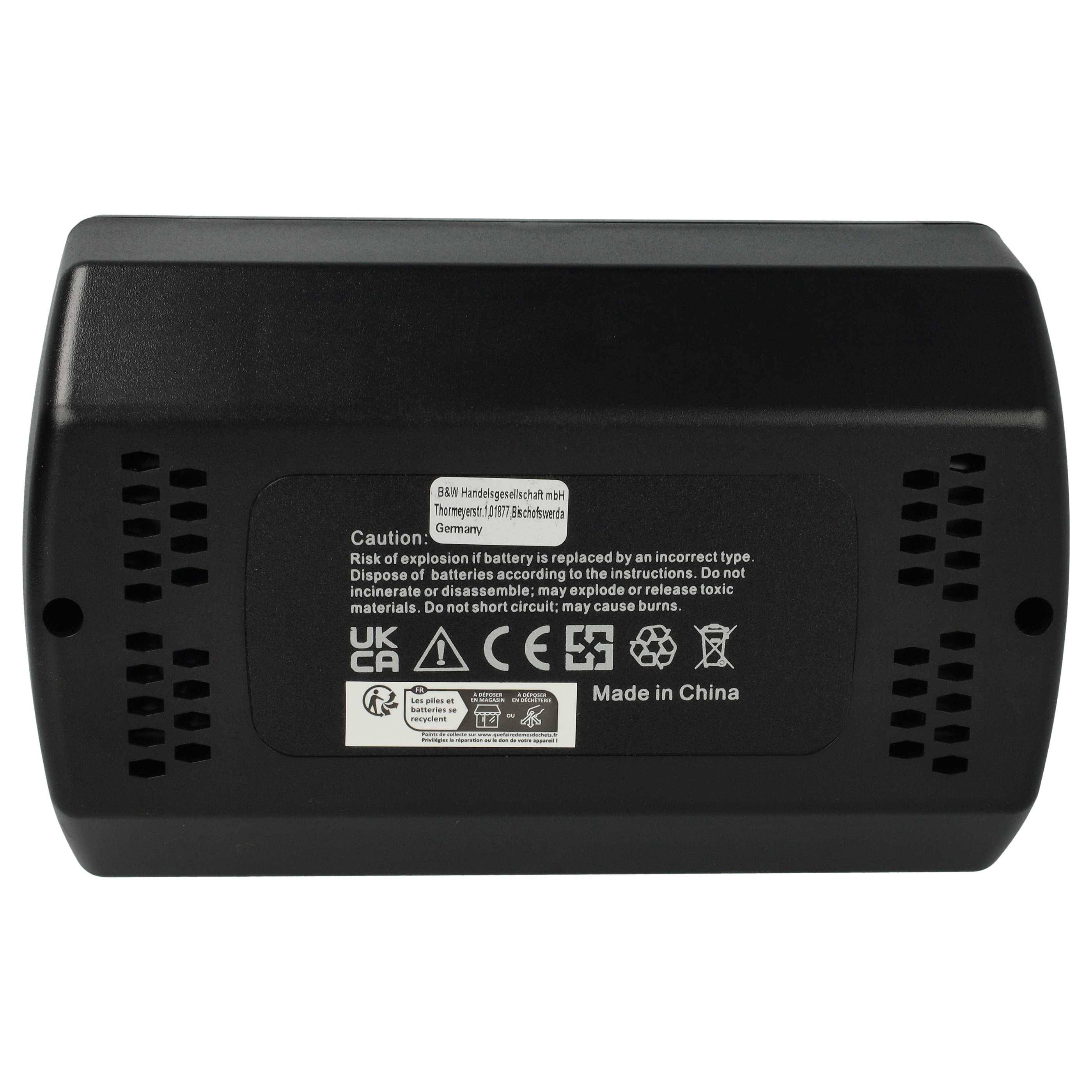 vhbw Akku kompatibel mit Güde Akku-Freischneider Li-Ion (95665) Elektrowerkzeug (3000 mAh, Li-Ion, 36 V)