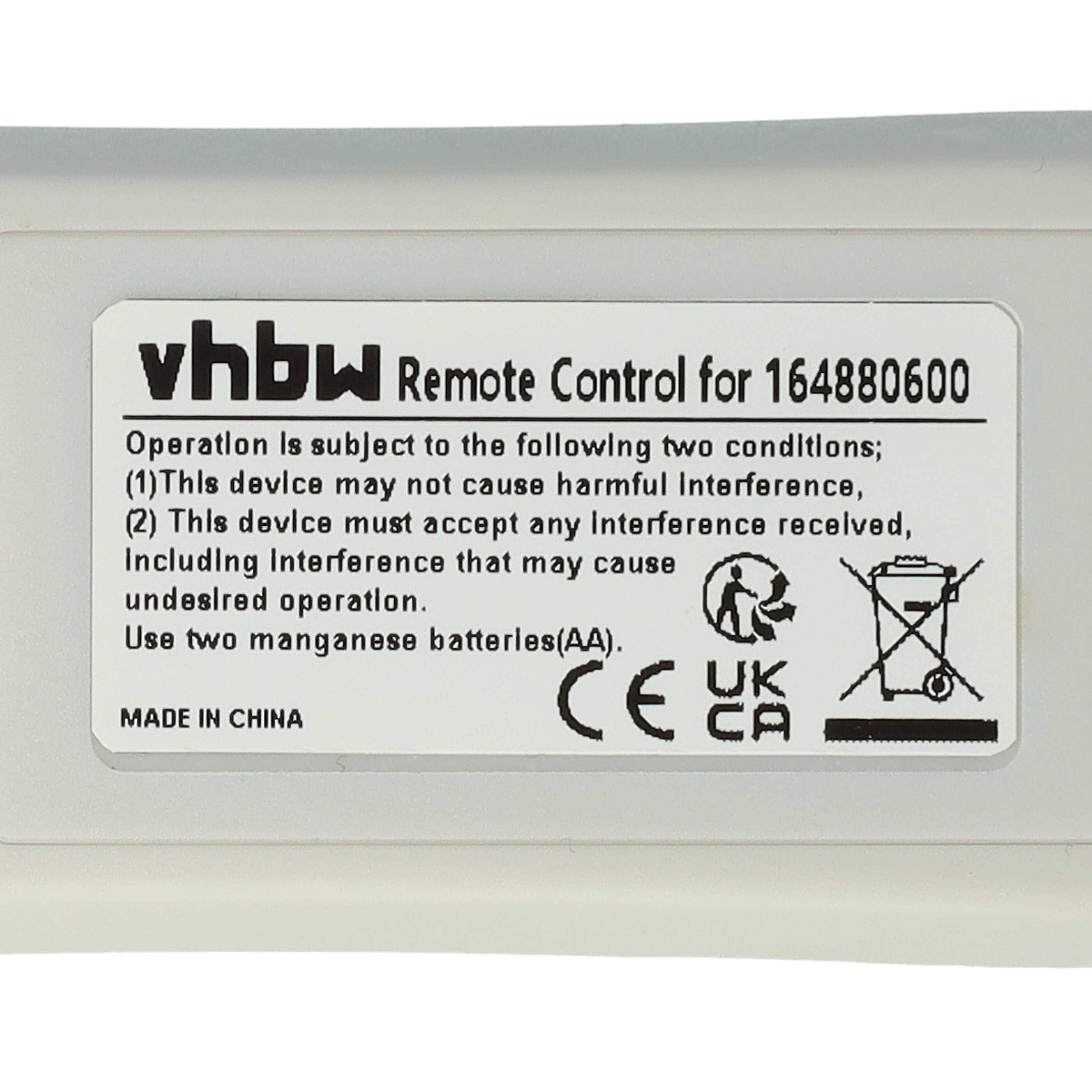 vhbw Fernbedienung kompatibel mit Epson PowerLite 1264, PowerLite 1284, PowerLite Home Cinema 1040 Beamer - Ersatzfernbedienung