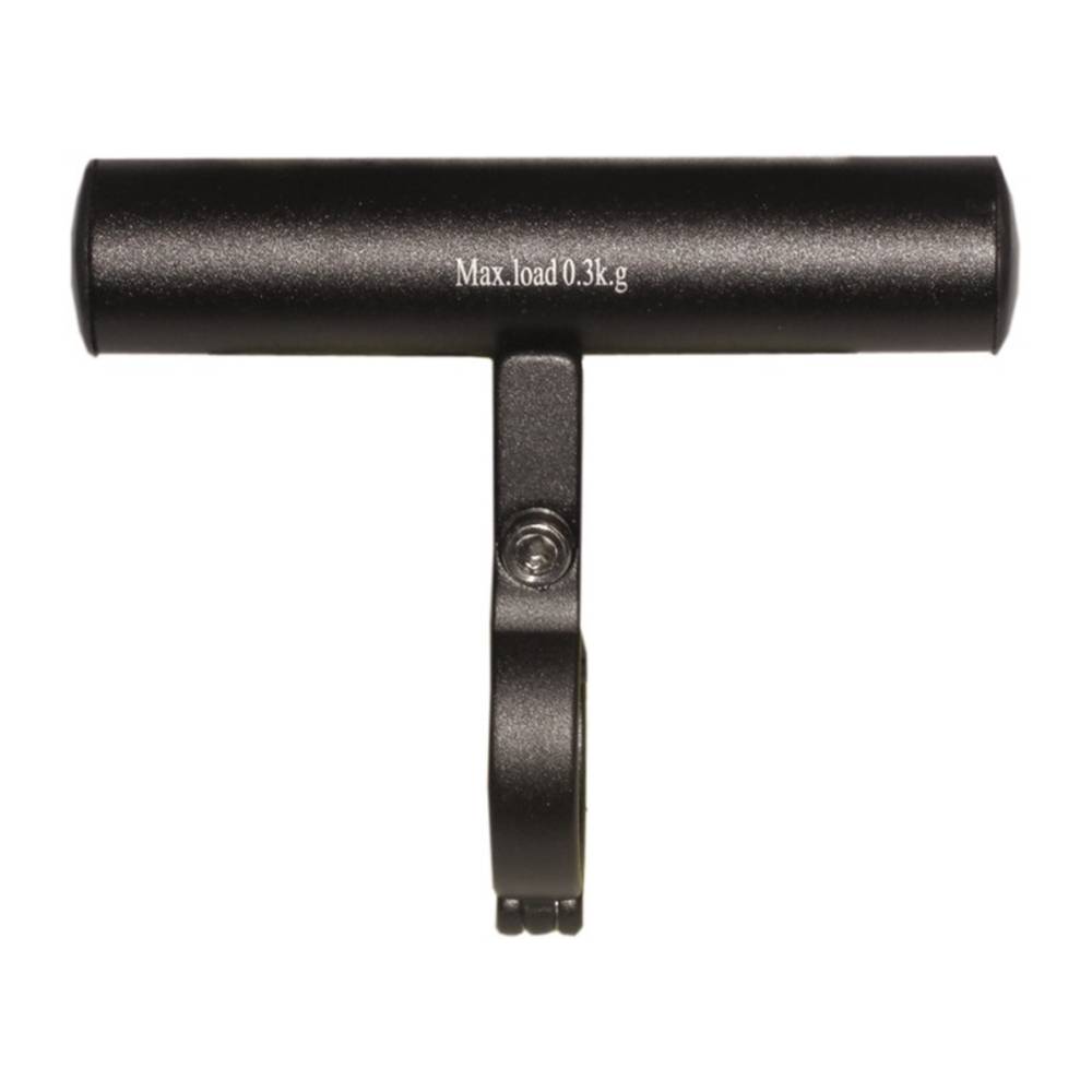 ergotec 06025001 Computer/Licht-Adapter Alu, 31,8mm, schwarz/matt