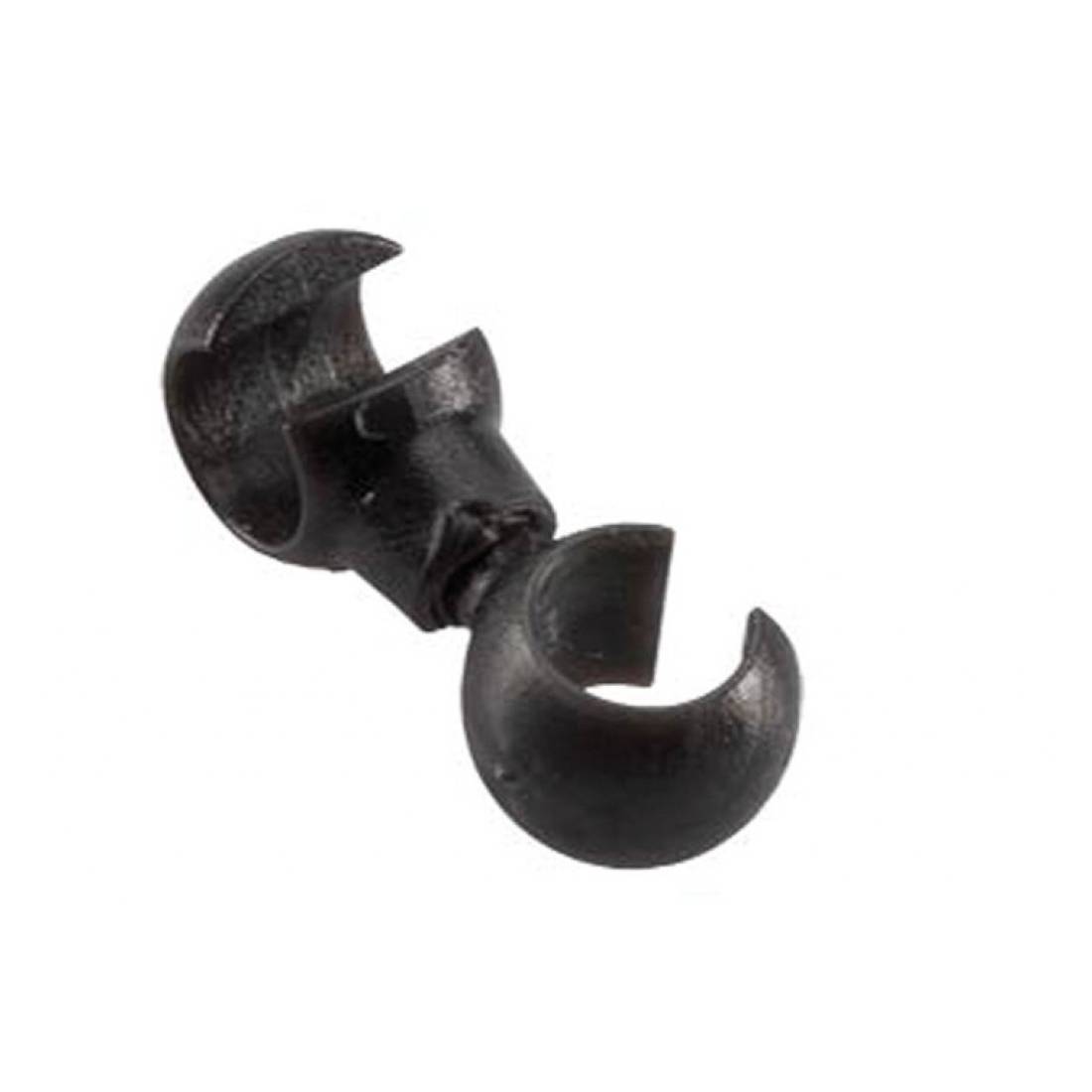 SRAM 00.5315.027.000 Brems-/Schaltzug-Doppelklammern4 Stk, drehbar, schwarz (1 Stück)