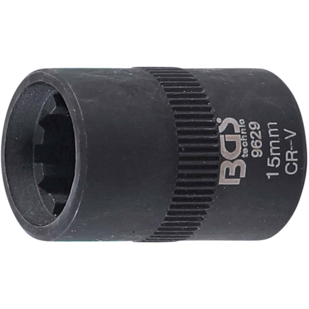 Bremssattel-Einsatz - 10-kant - für VAG und Porsche - SW 15 mm - Länge 30 mm - Bruttogewicht 50 g