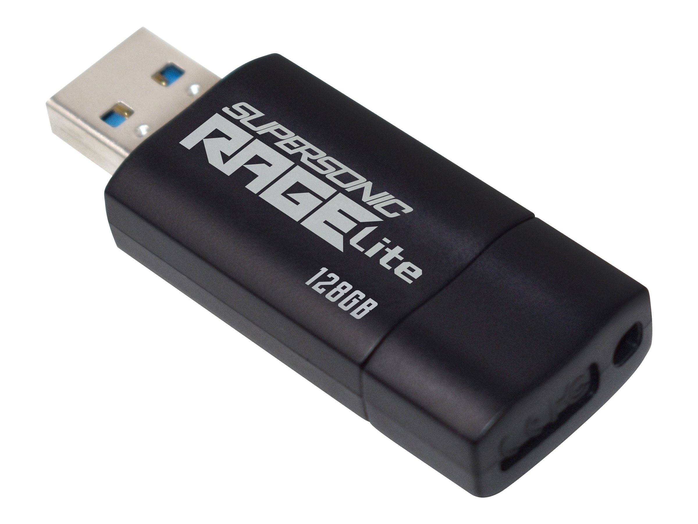 PATRIOT Supersonic Rage Lite - USB-Flash-Laufwerk - 128 GB - USB 3.2 Gen 1