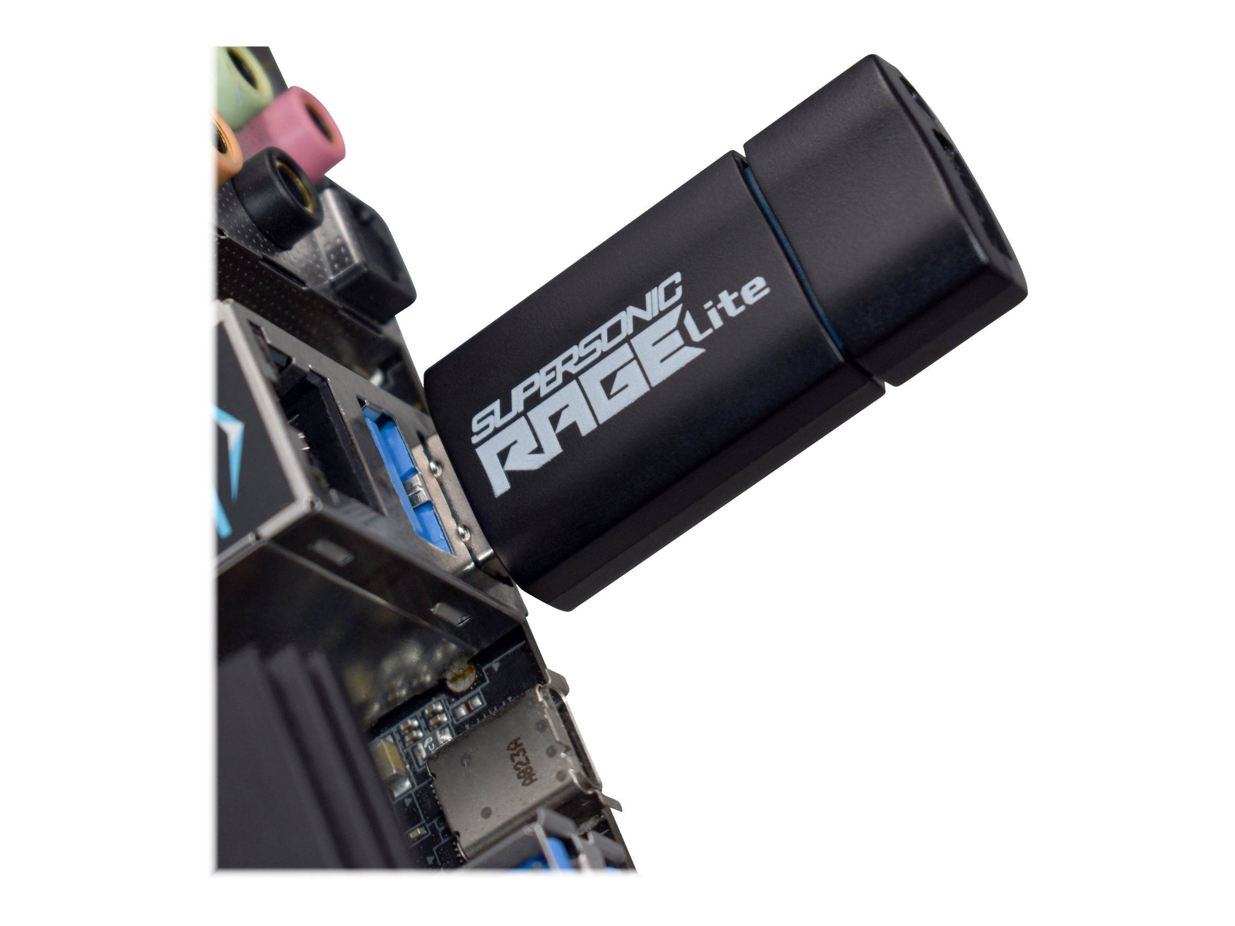 PATRIOT Supersonic Rage Lite - USB-Flash-Laufwerk - 128 GB - USB 3.2 Gen 1