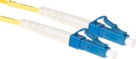 ACT 1.5 meter LSZH Singlemode 9/125 OS2 fiber patch cable simplex with LC connectors